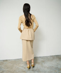 GRACE CONTINENTAL レイヤードペンシルスカート