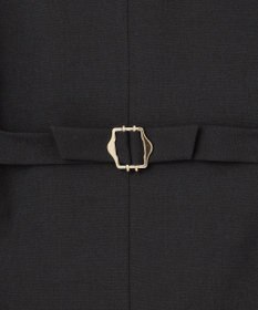 GRACE CONTINENTAL リネン混ツイルジレ