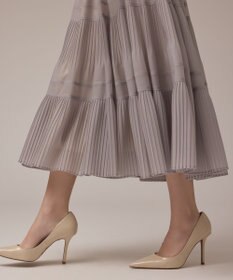 GRACE CONTINENTAL プリーツティアードスカート
