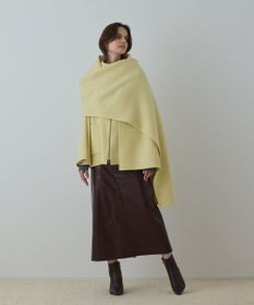 GRACE CONTINENTAL ストール付リバージップブルゾン