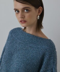 GRACE CONTINENTAL グリッターニットトップ