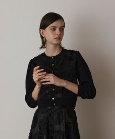 ローズ刺繍ニットカーディガン / GRACE CONTINENTAL | GRACE