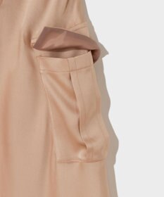 GRACE CONTINENTAL ダブルサテンイージーパンツ