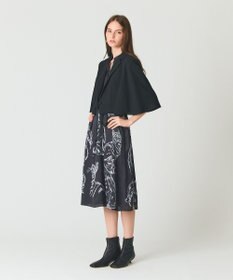 GRACE CONTINENTAL ドローイングキャットワンピース