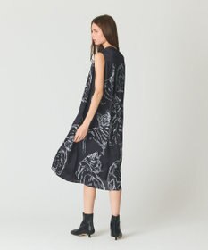 GRACE CONTINENTAL ドローイングキャットワンピース