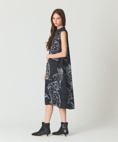 GRACE CONTINENTAL ドローイングキャットワンピース