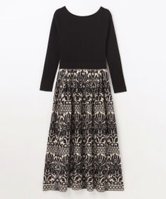 フラワープリーツニットワンピース / GRACE CONTINENTAL | GRACE フラワープリーツニットワンピース / GRACE CONTINENTAL | GRACE