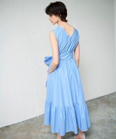 GRACE CONTINENTAL ライトタフタドレス