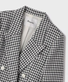 GRACE CONTINENTAL ギンガムダブルジャケット