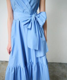 GRACE CONTINENTAL ライトタフタドレス