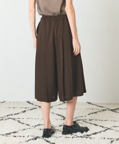 GRACE CONTINENTAL プリーツキュロットパンツ