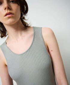 GRACE CONTINENTAL アメスリニットギャザーワンピース