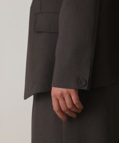 GRACE CONTINENTAL バックシャンノーカラージャケット