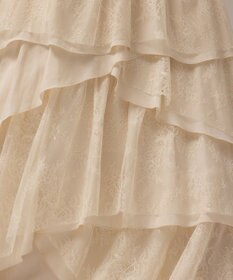 GRACE CONTINENTAL レースコンビティアードスカート