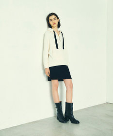 GRACE CONTINENTAL ハーフジップフードトップ