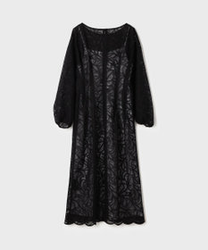 GRACE CONTINENTAL ペイズリーフラワー刺繍ワンピース