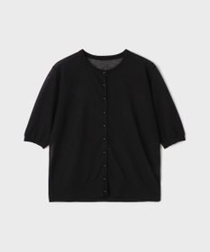 GRACE CONTINENTAL ハーフスリーブニットカーディガン