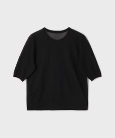 GRACE CONTINENTAL ハーフスリーブニットカーディガン