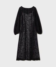 GRACE CONTINENTAL ペイズリーフラワー刺繍ワンピース