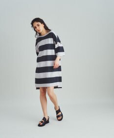 グレースコンチネンタル★ボーダーミニワンピース ボーダールーズミニワンピース / GRACE CONTINENTAL | GRACE