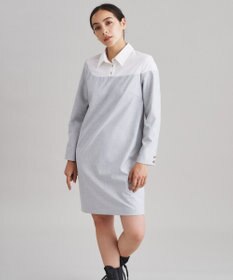 メッシュコンビシャツワンピース / GRACE CONTINENTAL | GRACE