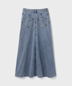 GRACE CONTINENTAL エンボスデニムスカート