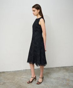 GRACE CONTINENTAL ケミカルリーフドレス