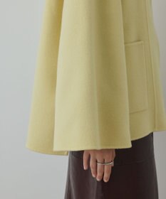 GRACE CONTINENTAL ストール付リバージップブルゾン