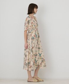 GRACE CONTINENTAL シノワズリプリントワンピース