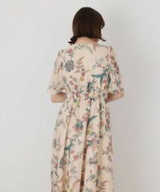GRACE CONTINENTAL シノワズリプリントワンピース