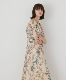 GRACE CONTINENTAL シノワズリプリントワンピース