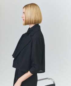 GRACE CONTINENTAL リネンライクシアージャケット