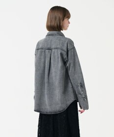 GRACE CONTINENTAL スタッズデニムシャツ