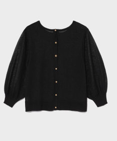 GRACE CONTINENTAL ラメシアーニットトップ