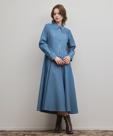 GRACE CONTINENTAL シャツフレアワンピース