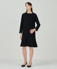 GRACE CONTINENTAL ダブルクロスドレス