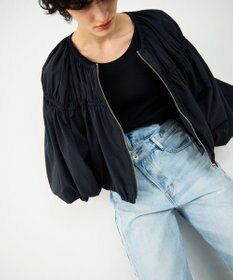 GRACE CONTINENTAL ラップデニムパンツ