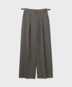 GRACE CONTINENTAL スラブストレッチタックパンツ