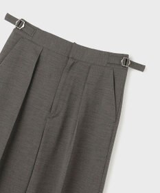 GRACE CONTINENTAL スラブストレッチタックパンツ