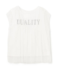 GRACE CONTINENTAL チュールレイヤードトップ