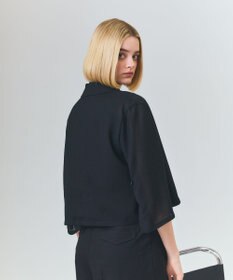 GRACE CONTINENTAL リネンライクシアージャケット