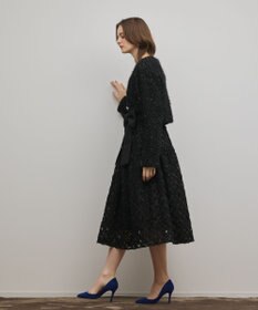 GRACE CONTINENTAL フェザーショートボレロ