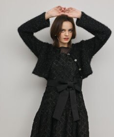 GRACE CONTINENTAL フェザーショートボレロ