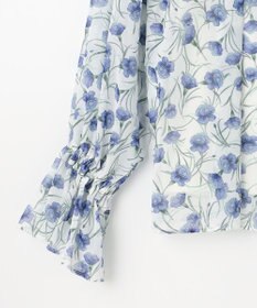 GRACE CONTINENTAL スモールフラワーケープトップ