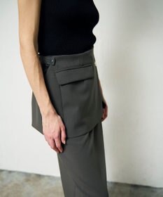GRACE CONTINENTAL レイヤードペンシルスカート