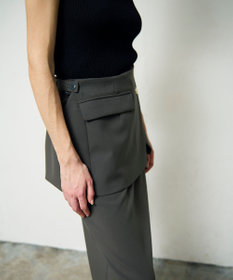 GRACE CONTINENTAL レイヤードペンシルスカート