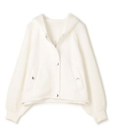 GRACE CONTINENTAL ニットコンビパーカー