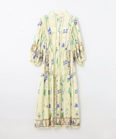 GRACE CONTINENTAL セーラープリントワンピース