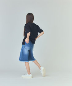 GRACE CONTINENTAL クラッシュハーフパンツ