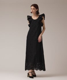 GRACE CONTINENTAL フリルレースワンピース
